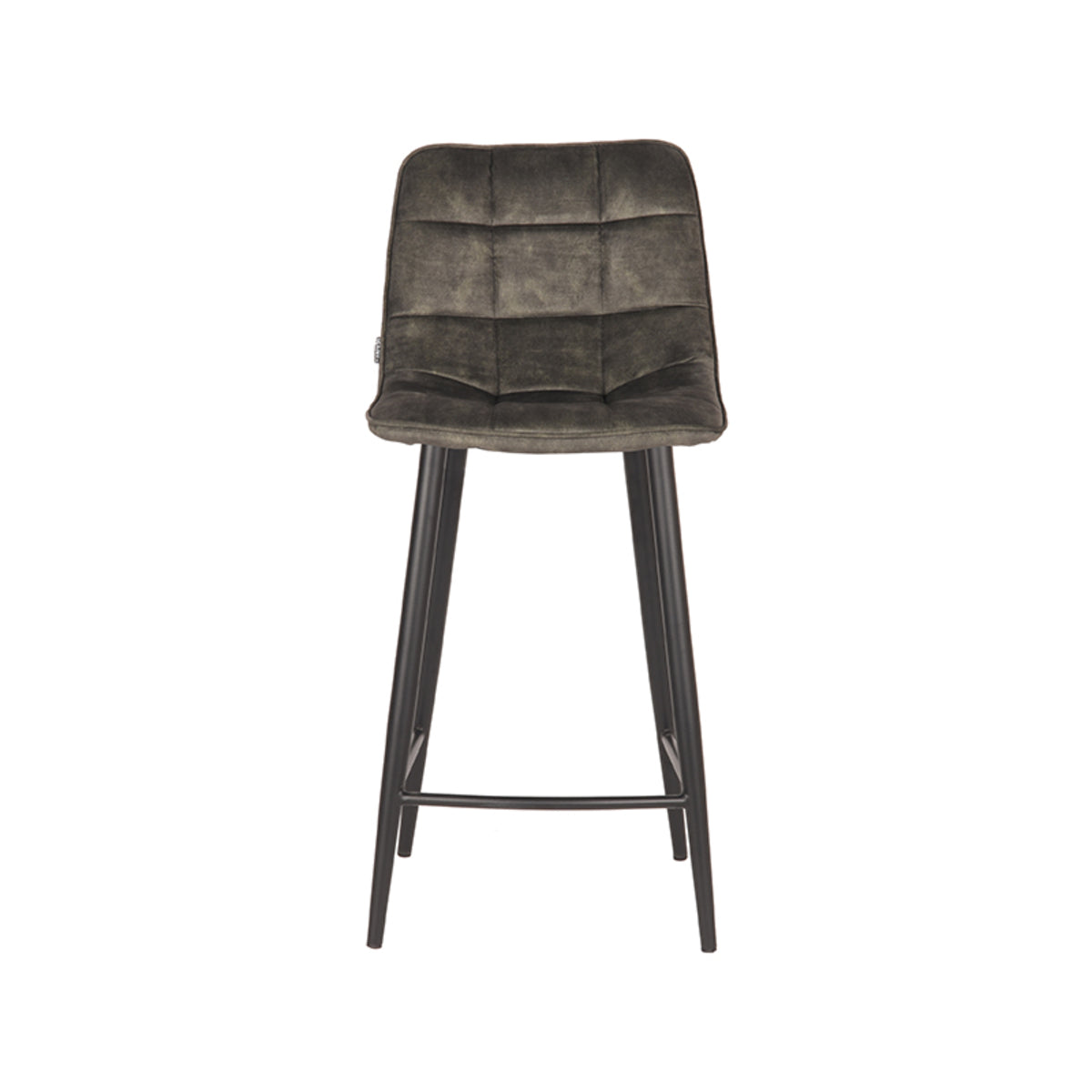 LABEL51 Barkruk Jelt - Velours - Zithoogte 65 cm